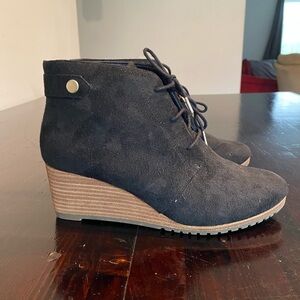 Dr. Scholl's Black Wedge Shoes